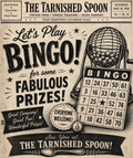The Tarnished Spoon BINGO
