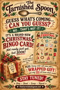 CHRISTMAS BINGO. LIMITED TIME ONLY