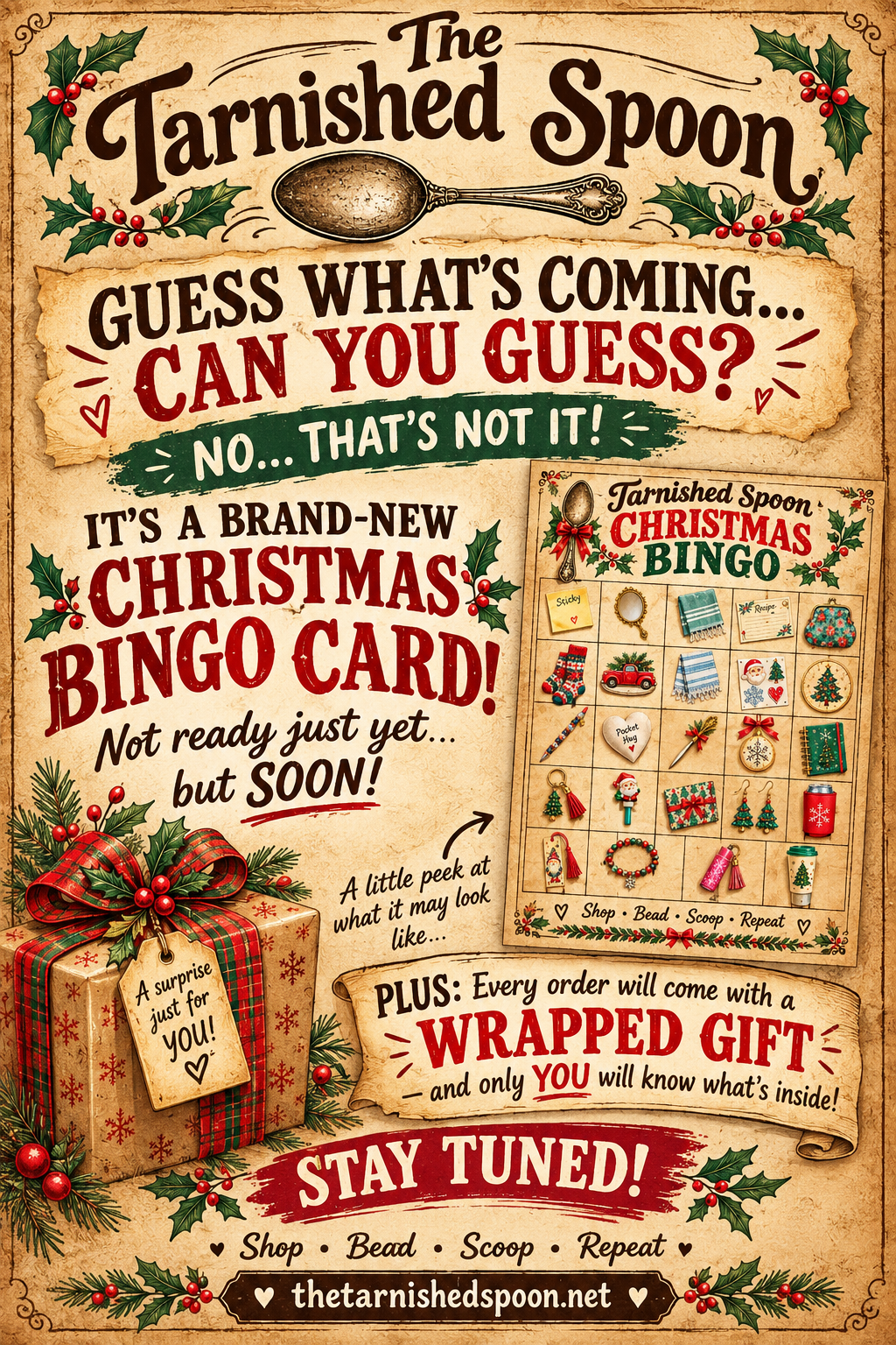 CHRISTMAS BINGO. LIMITED TIME ONLY