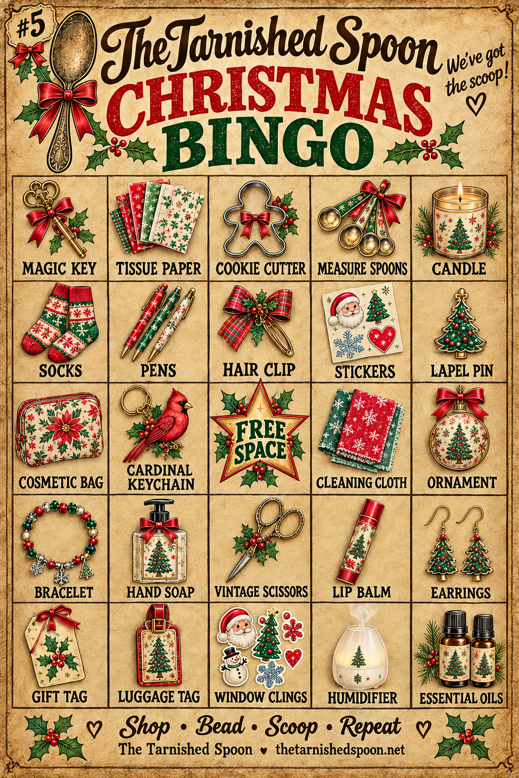 CHRISTMAS BINGO. LIMITED TIME ONLY